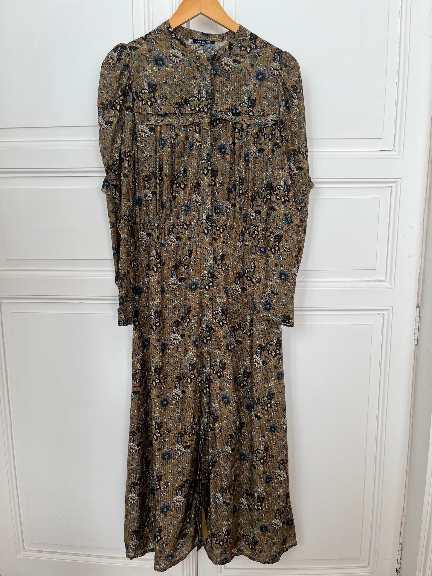 SŒUR ROBE LONGUE FLEURIE T.38