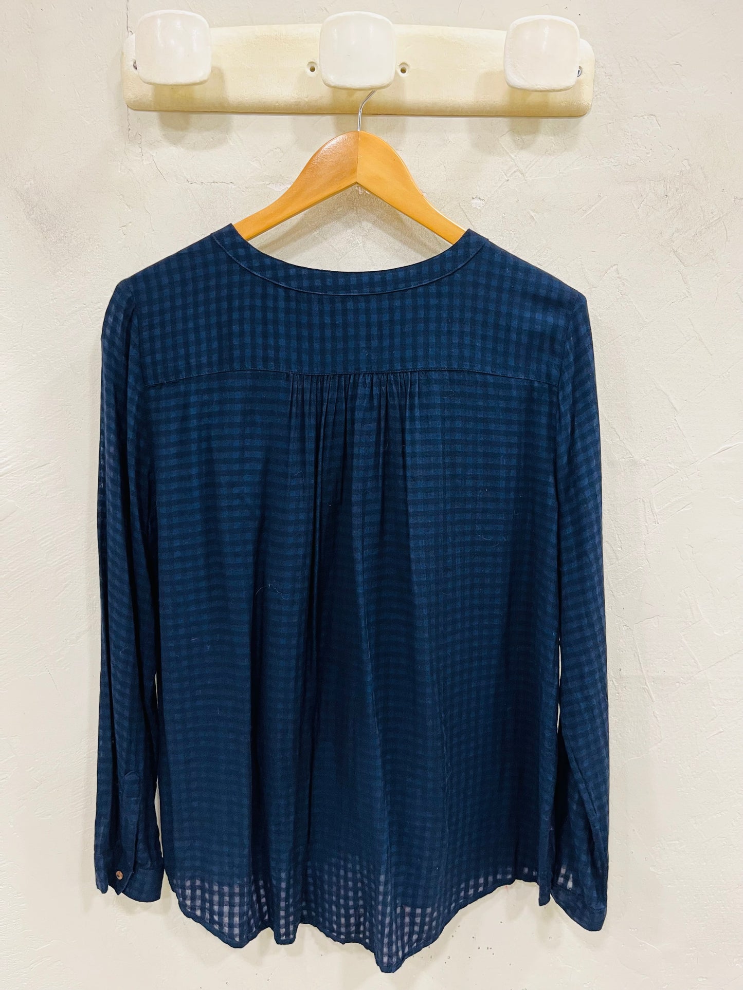 DES PETITS HAUTS BLOUSE VICHY T.40