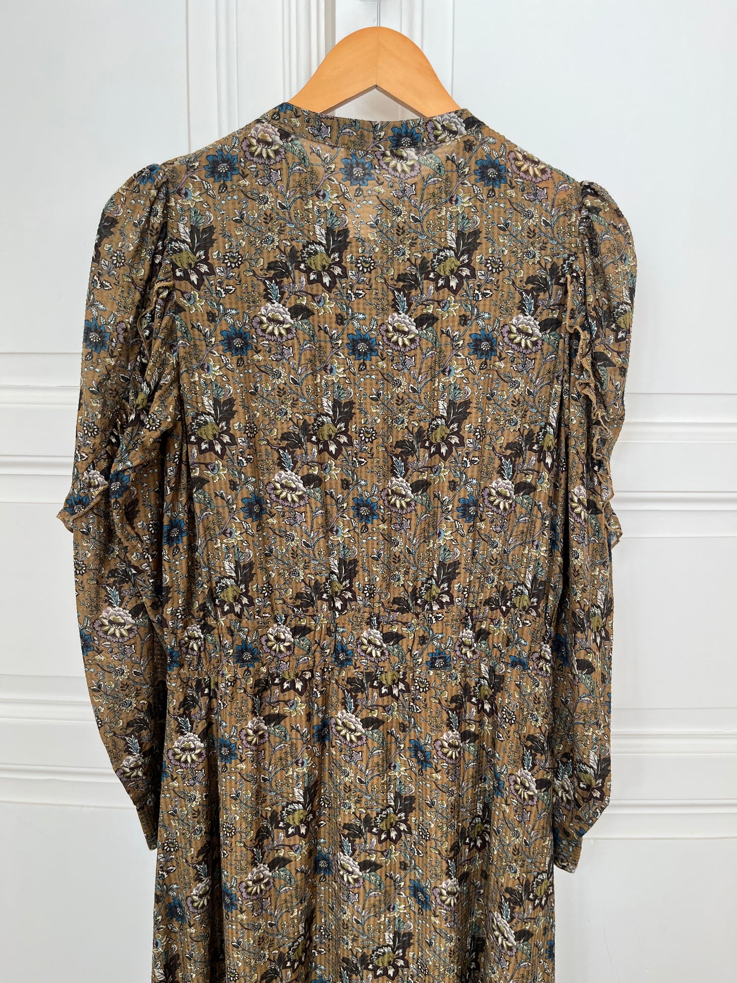 SŒUR ROBE LONGUE FLEURIE T.38