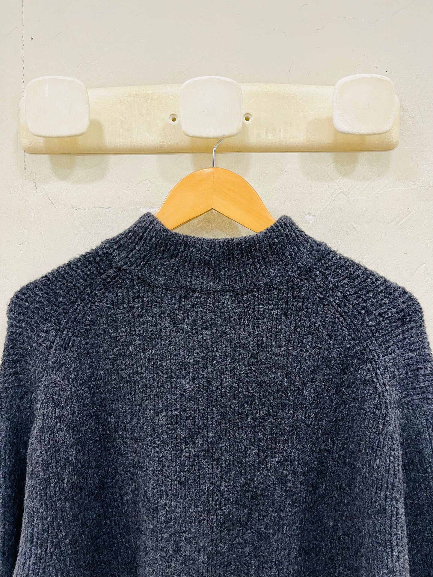 T.M ZARA PULL GRIS FONCE