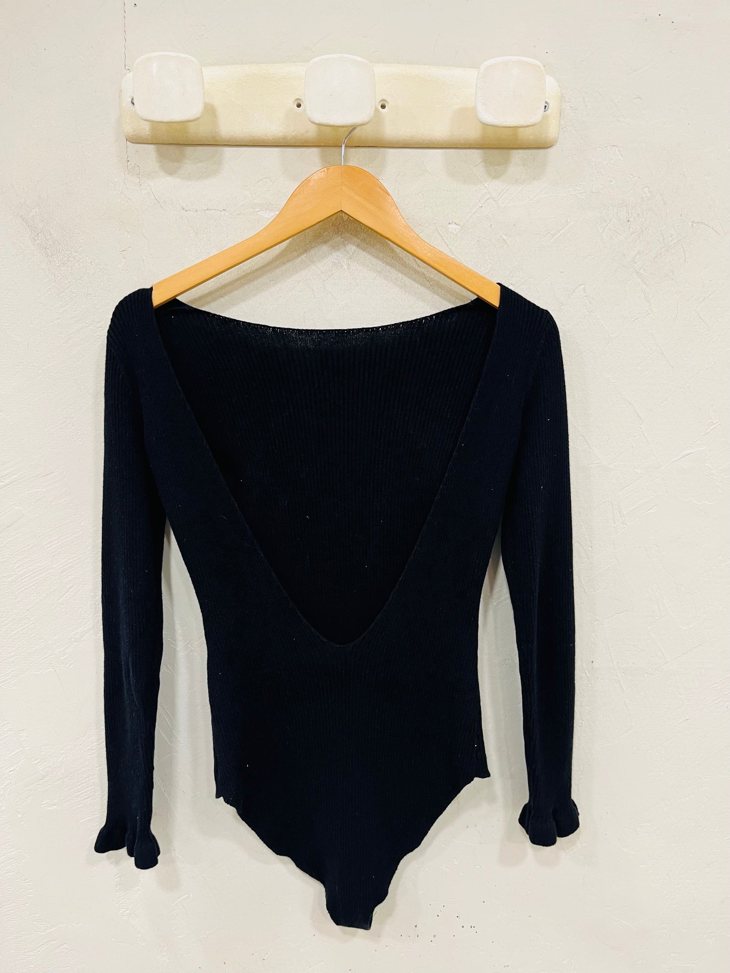 SEZANE BODY NOIR DOS NU T.38