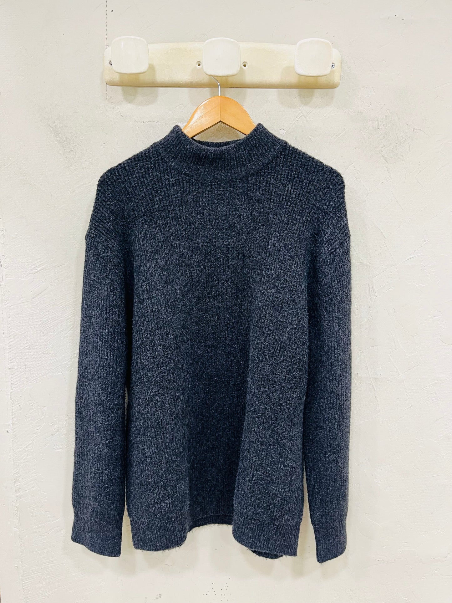 T.M ZARA PULL GRIS FONCE