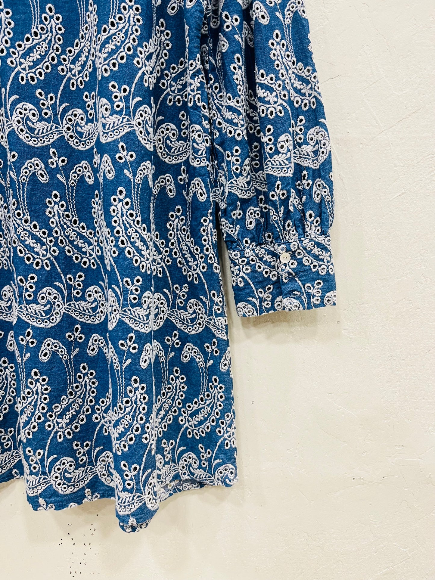 ZARA ROBE BLEU JEAN T.40