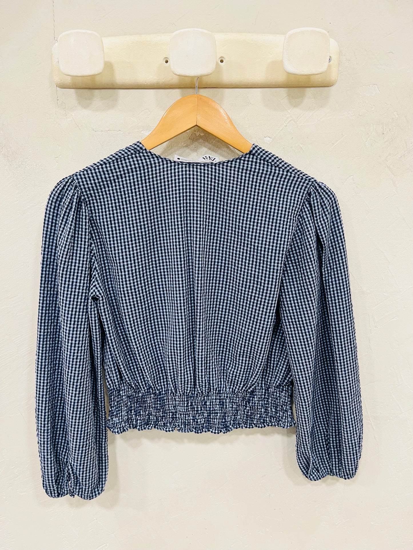 ZARA BLOUSE VICHY T.36