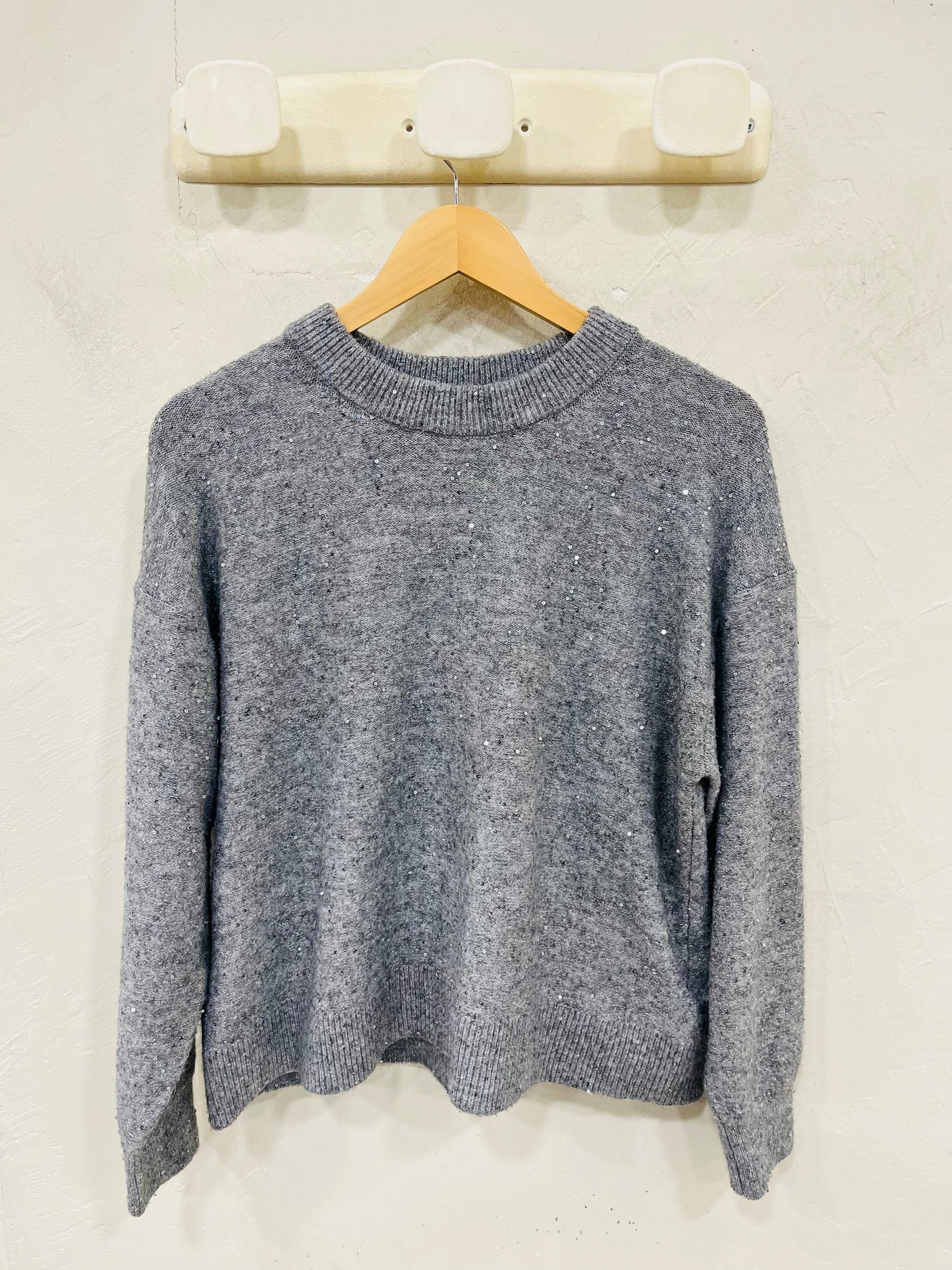 H&M PULL GRIS SEQUINS T.38