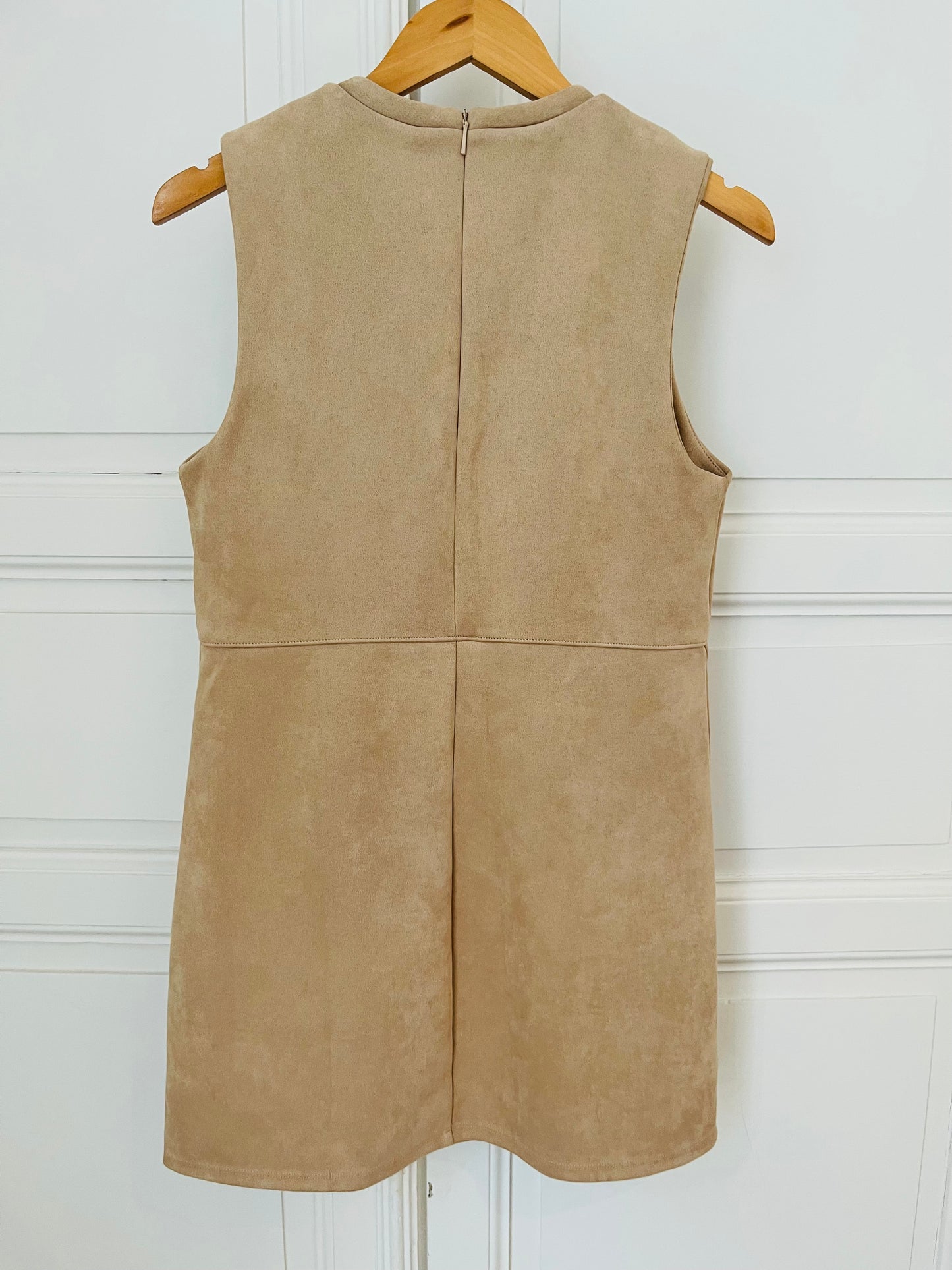 MANGO ROBE SUÉDINE T.36