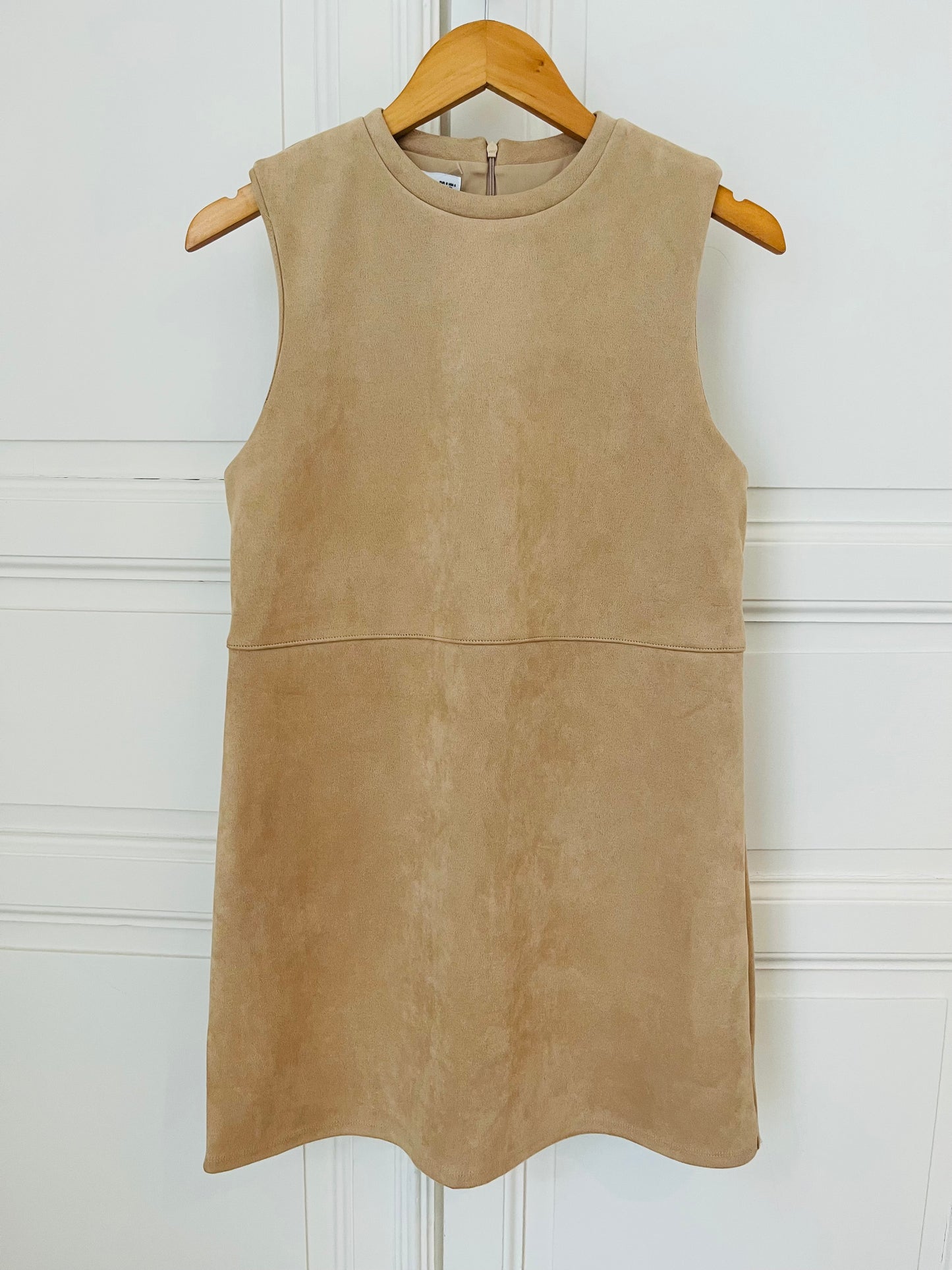 MANGO ROBE SUÉDINE T.36