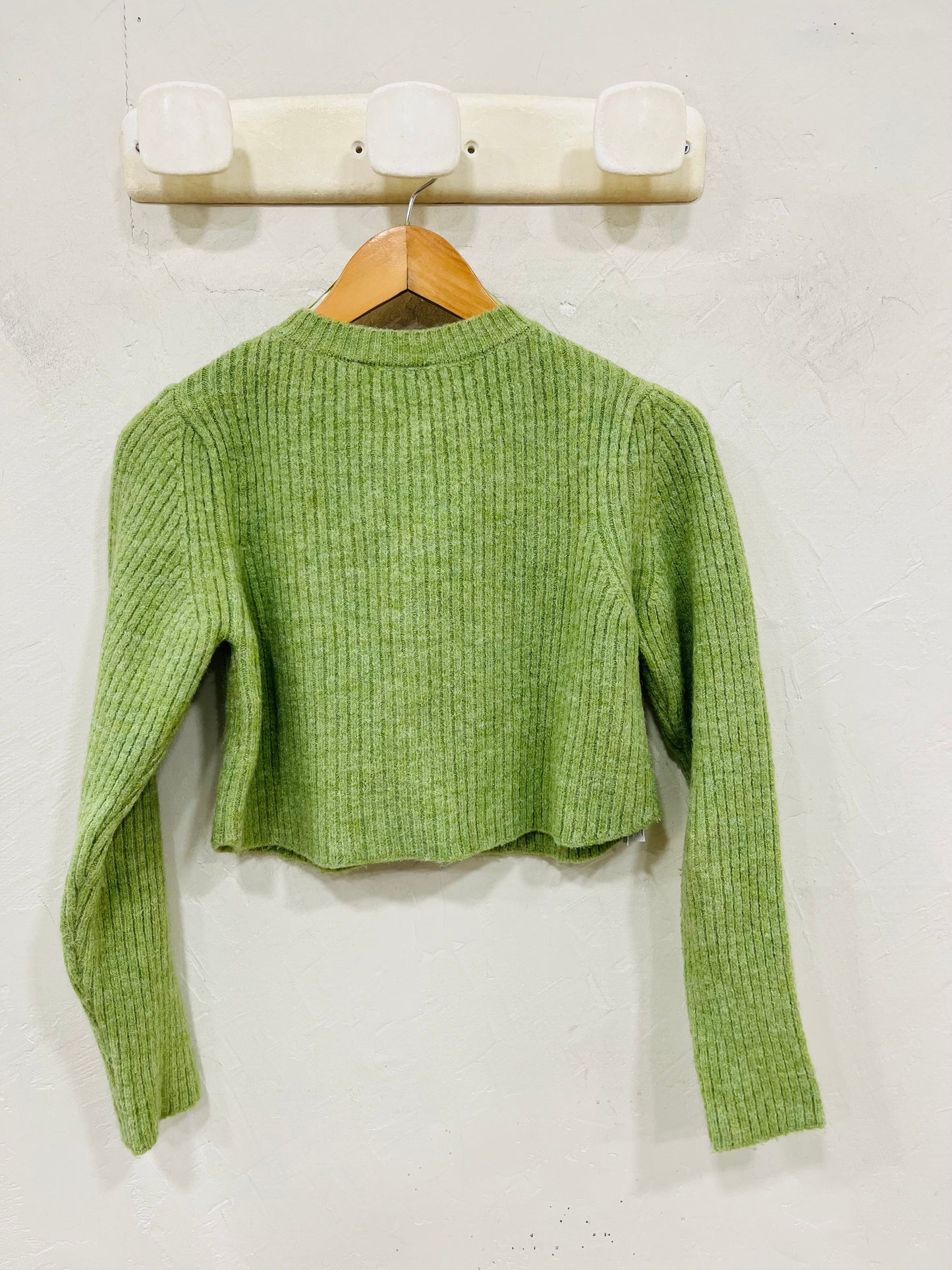 MANGO GILET VERT T.36