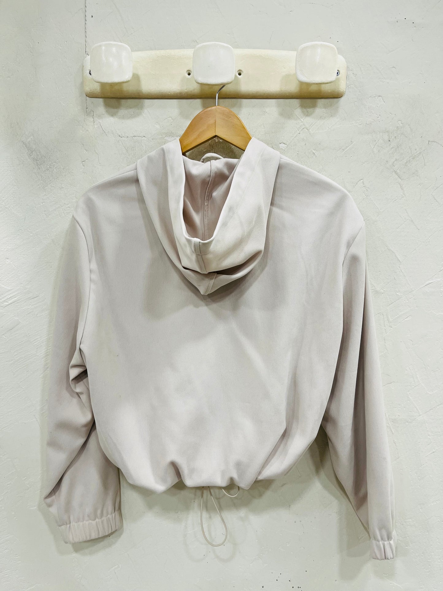 ZARA VESTE SWEAT BEIGE T.34 36